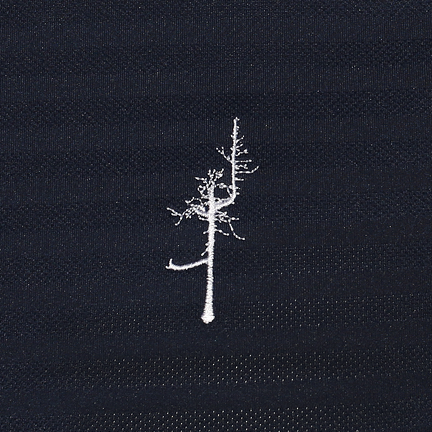 Perforated Stripe Polo - Ghost Tree