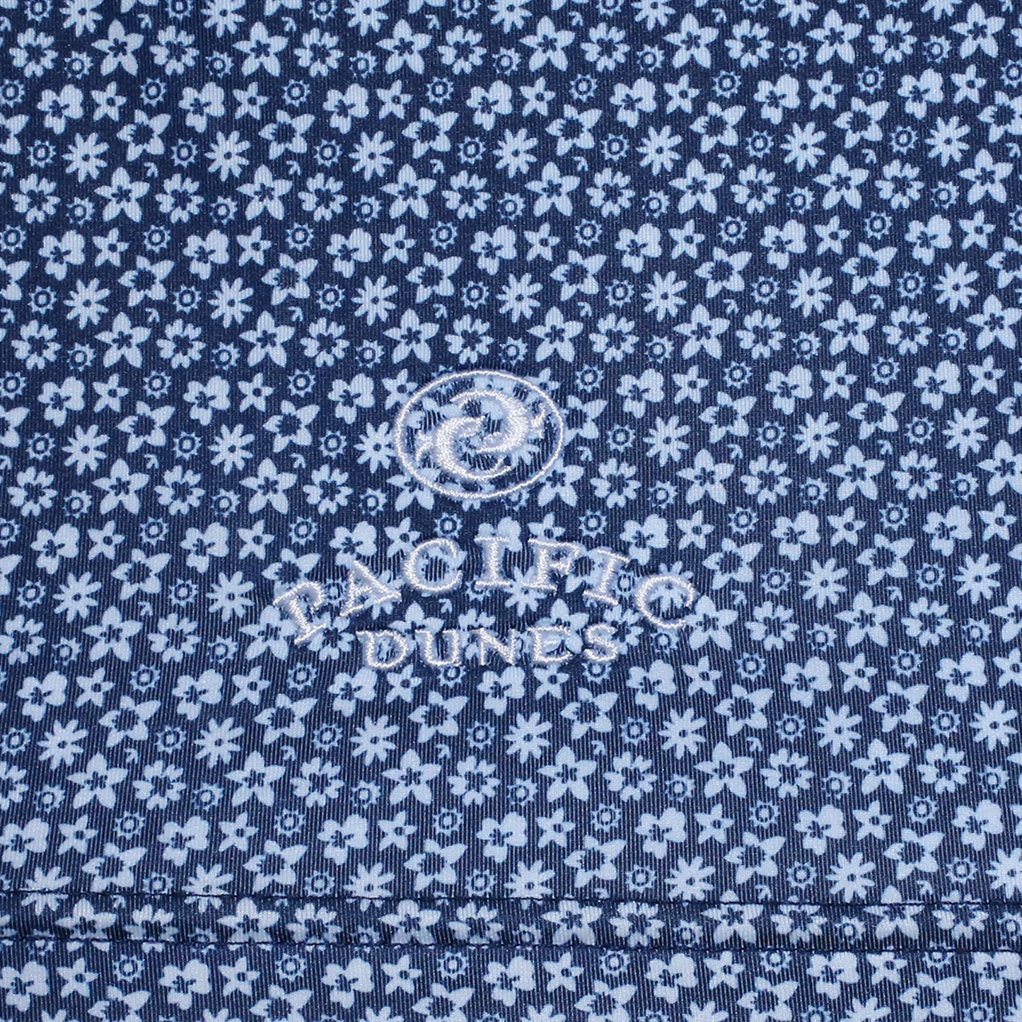 Floral Lisle Polo - Pacific Dunes
