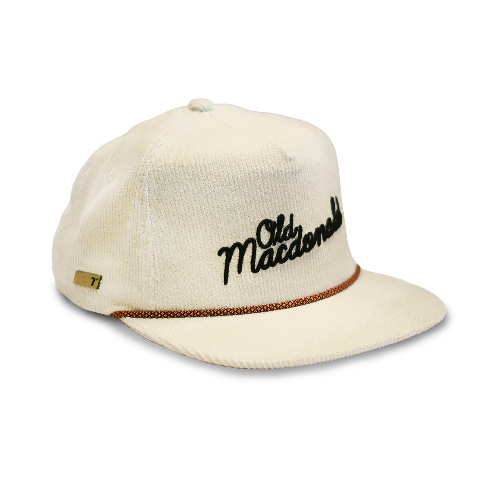 DONALD True Corduroy 5-Panel Snapback - Old Macdonald