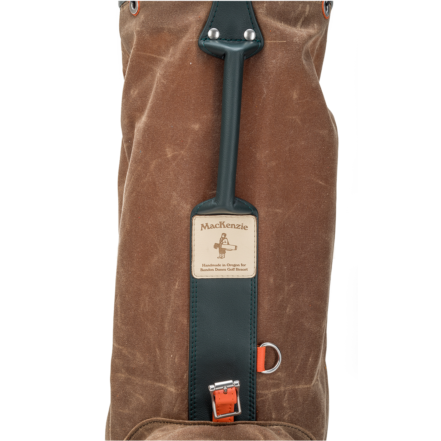 New Waxed Canvas Golf Bag- Bandon Trails