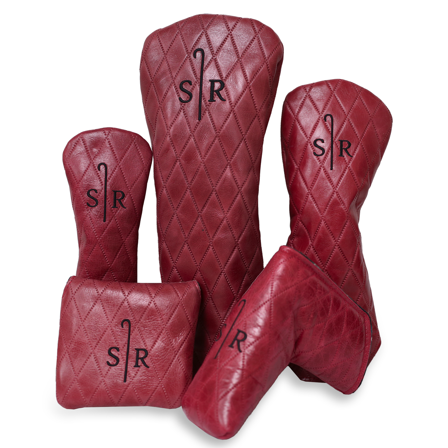 Aberdeen Diamond Leather Headcovers - Sheep Ranch