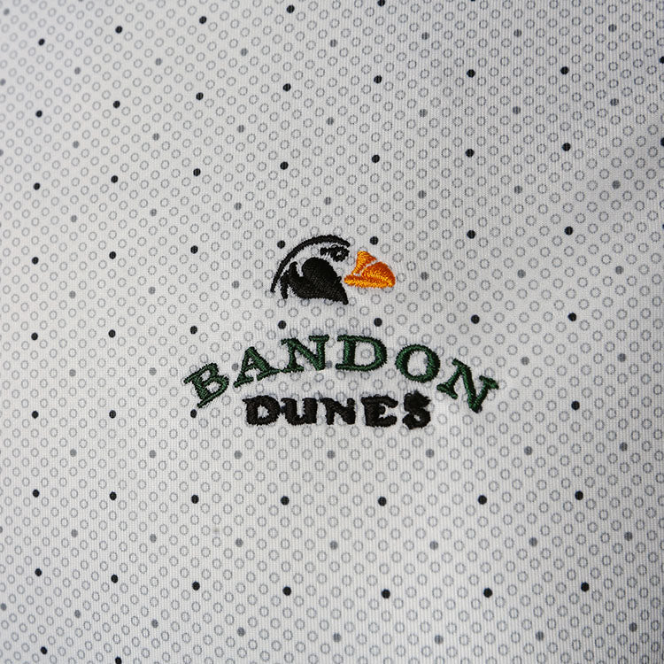 Pike Double Dot Print Stretch Polo - Bandon Dunes