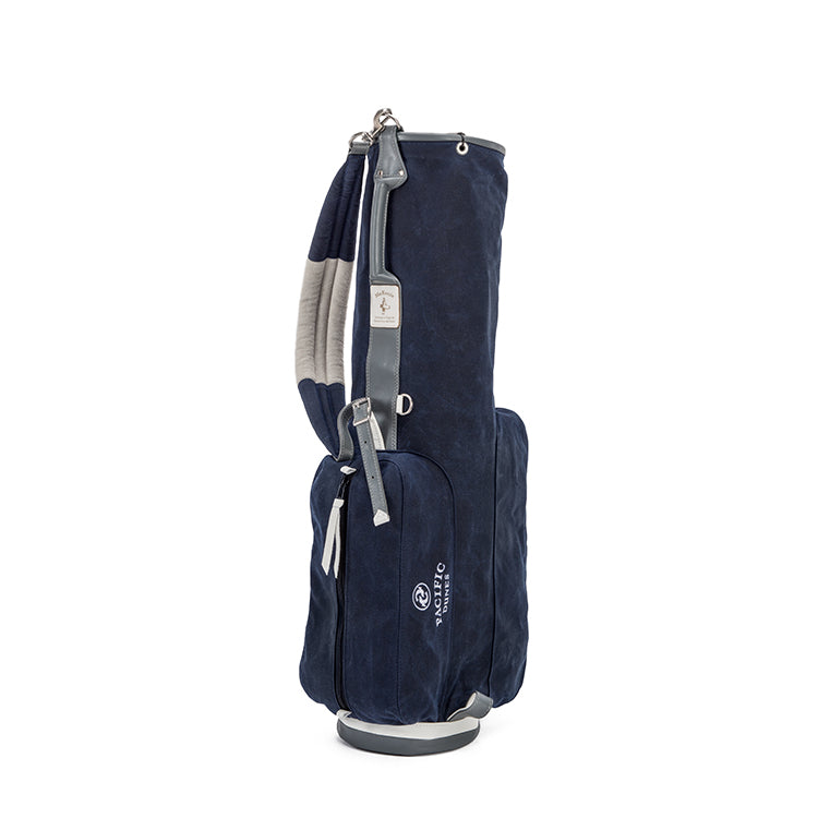 Waxed Canvas Golf Bag- Pacific Dunes