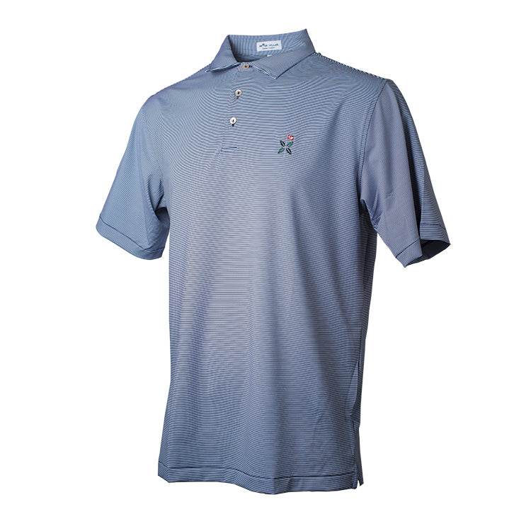 Jubilee Stripe Performance Polo- All Logos