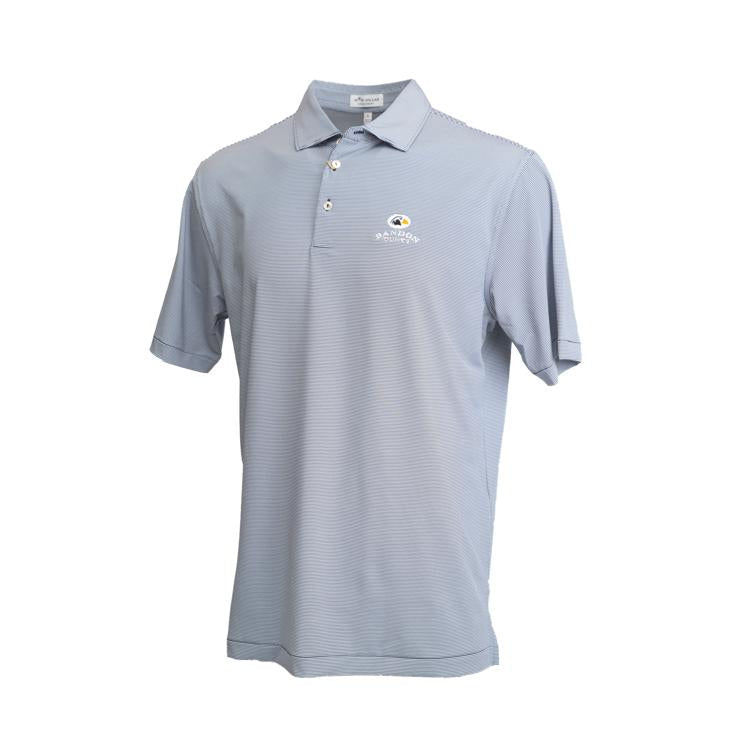 Jubilee Stripe Performance Polo- All Logos