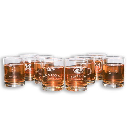 Resort Eight Pack Rocks Glasses - Limited Edition