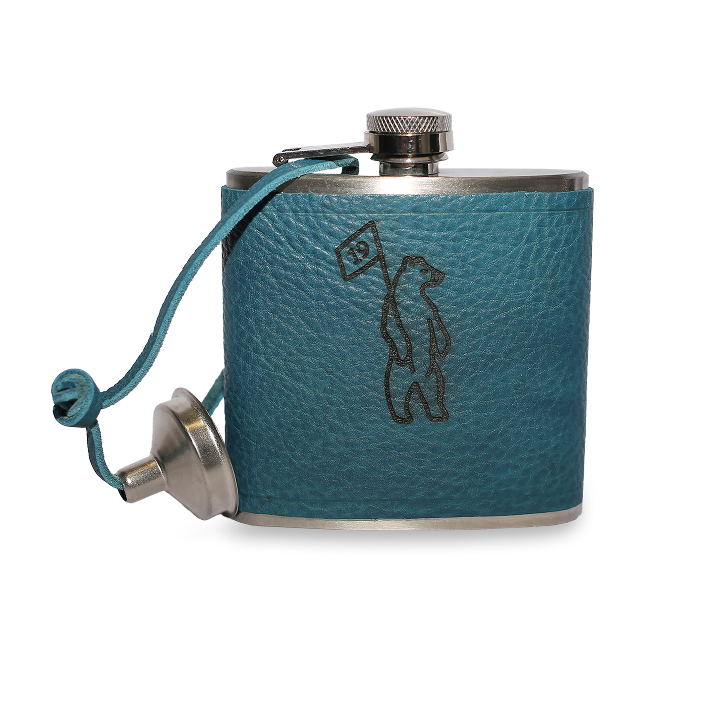 Custom Leather Flask