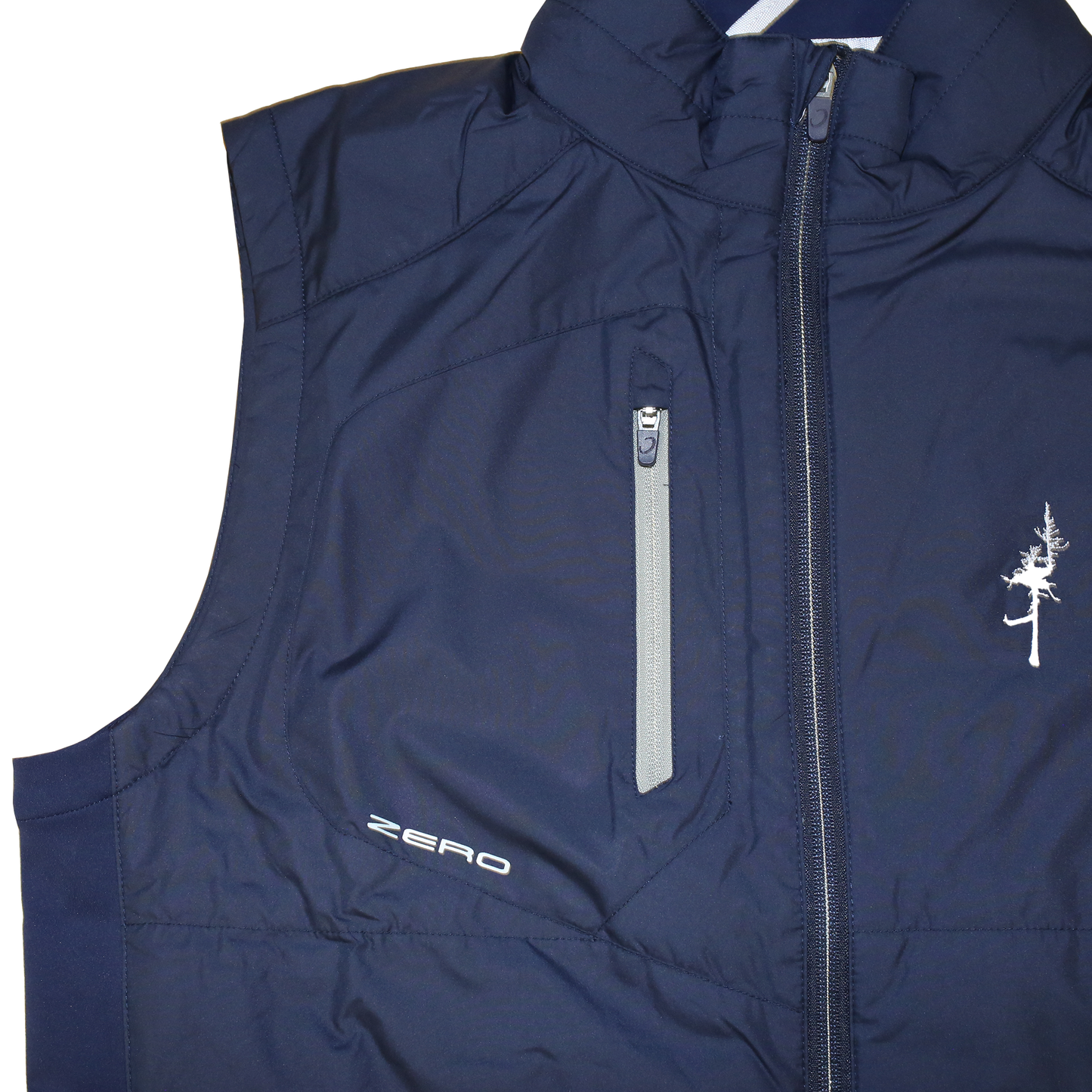 Z625 - Full Zip Vest - Ghost Tree