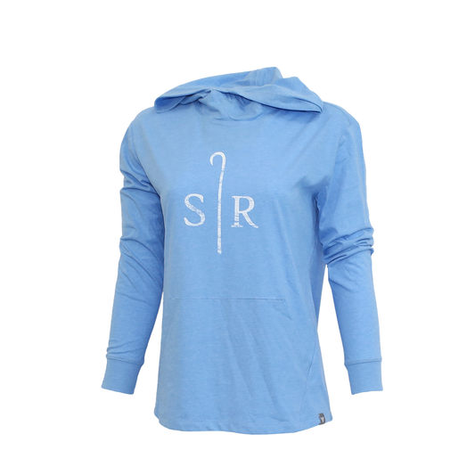 Women's Relay T-Shirt Hoodie - Sheep Ranch