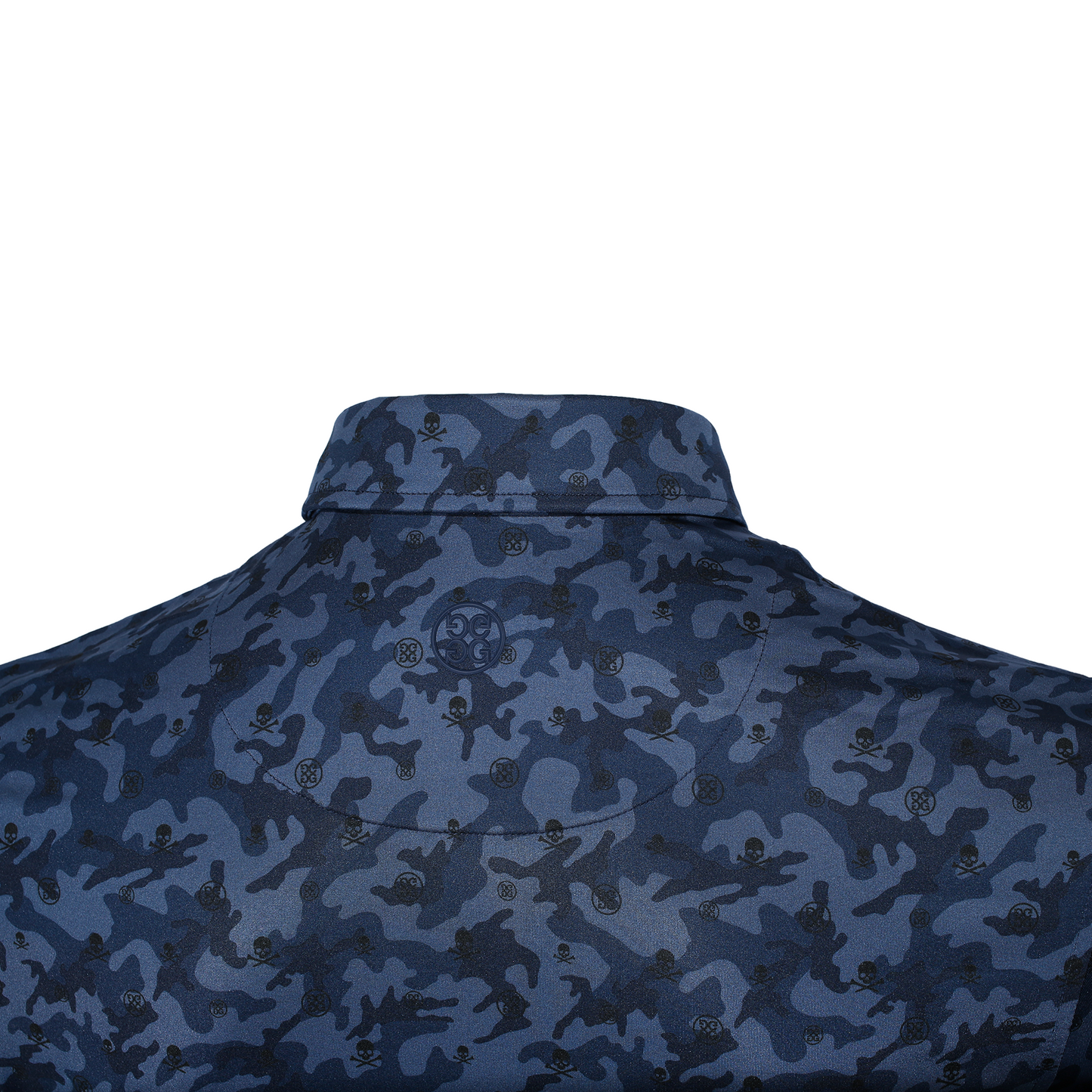 Mapped Icon Camo Polo - Ghost Tree