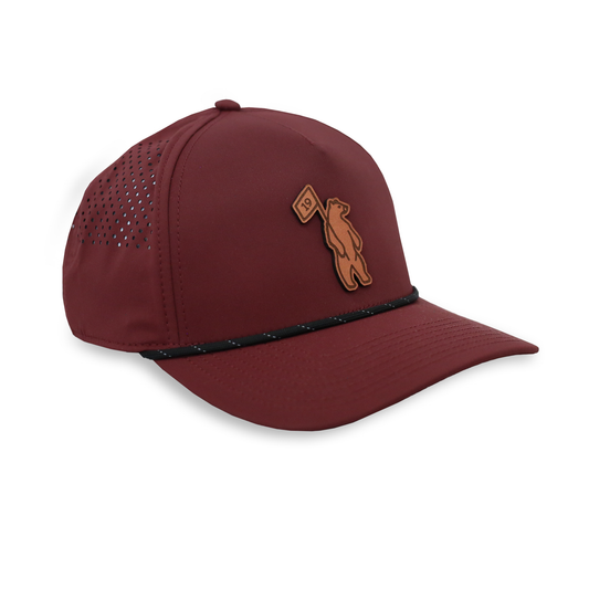 Curved 5 Panel Rope Hat - All Logos