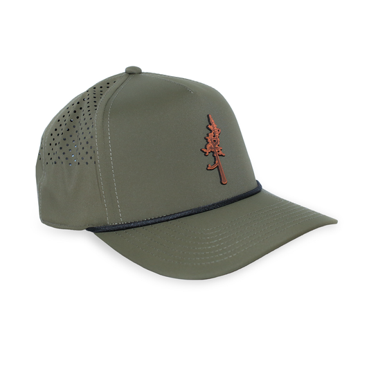 Curved 5 Panel Rope Hat - All Logos