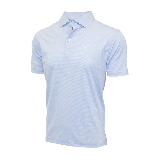 Whaler Heather Stripe Short Sleeve  Polo - Bandon Dunes