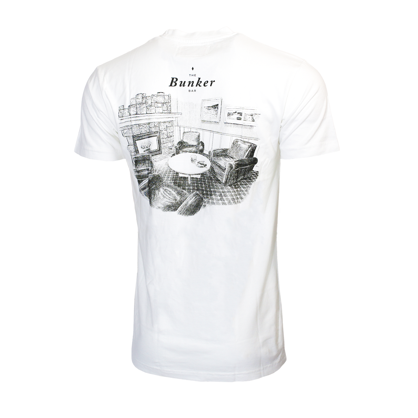 White Bunker Bar T-Shirt