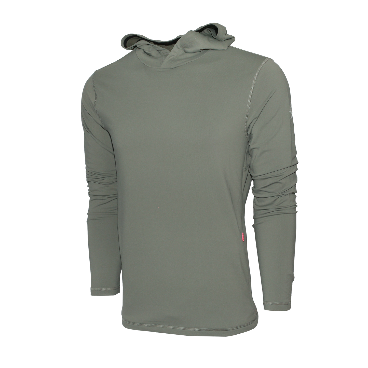 Brushed Back Tech Hoodie - Ghost Tree