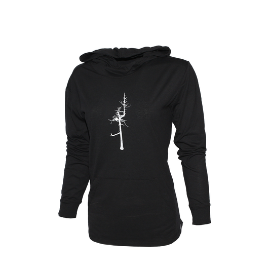 Ladies Relay T-Shirt Hoodie - Ghost Tree