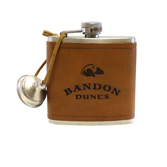 Custom Leather Flask