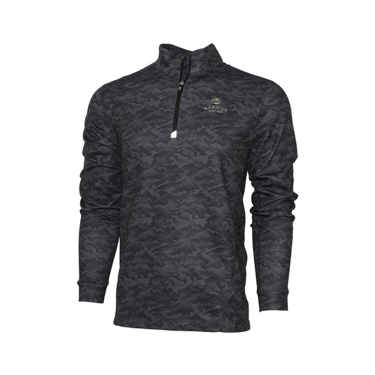 Traverse Camo Print Stretch 1/4 Zip - Sheep Ranch