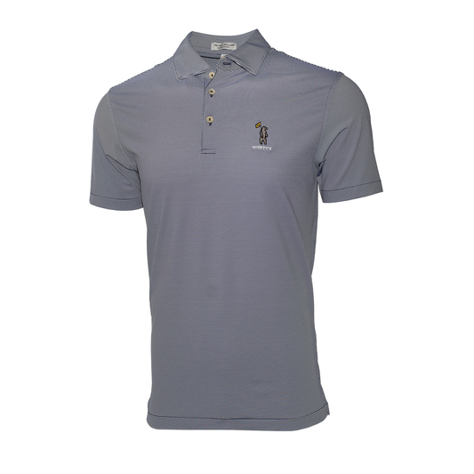 Jubilee Stripe Performance Polo- All Logos