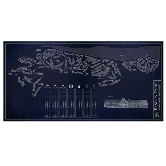 Ballpark Blueprint - Full Resort Unframed Print