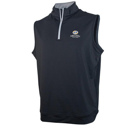 Galway Performance 1/4 Zip Black Vest- All Logos