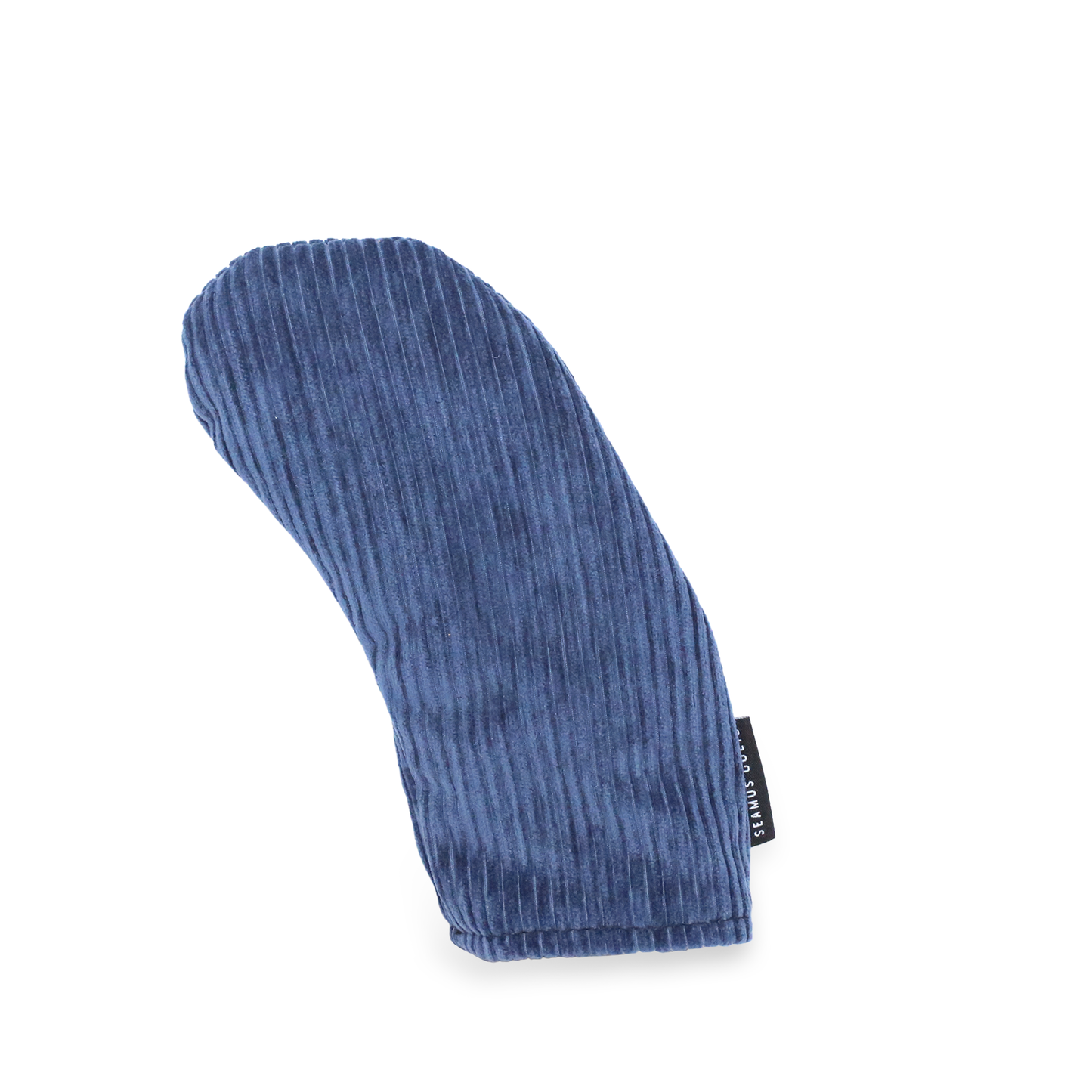 Back of Hybrid blue corduroy with a grey fleece lining. 