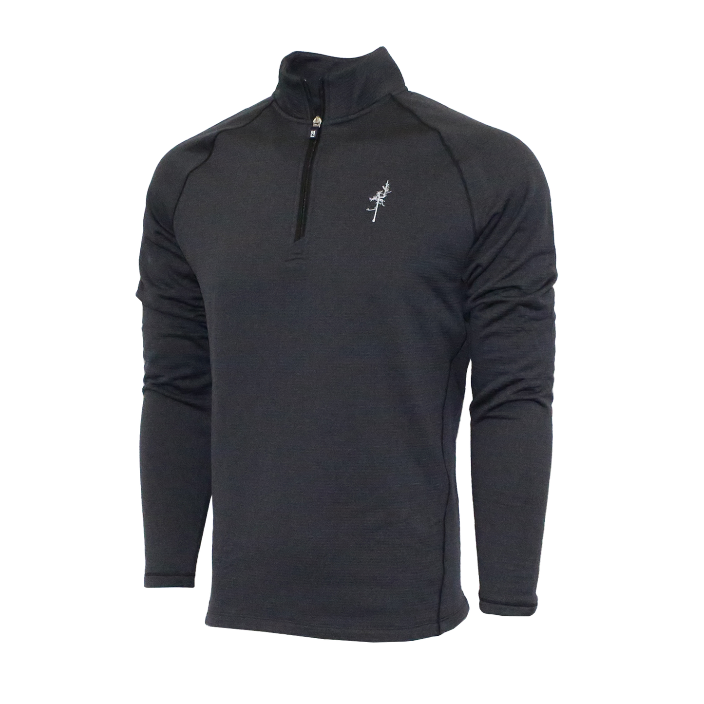 Peshastin Recycled 1/2 Zip Pullover - Ghost Tree