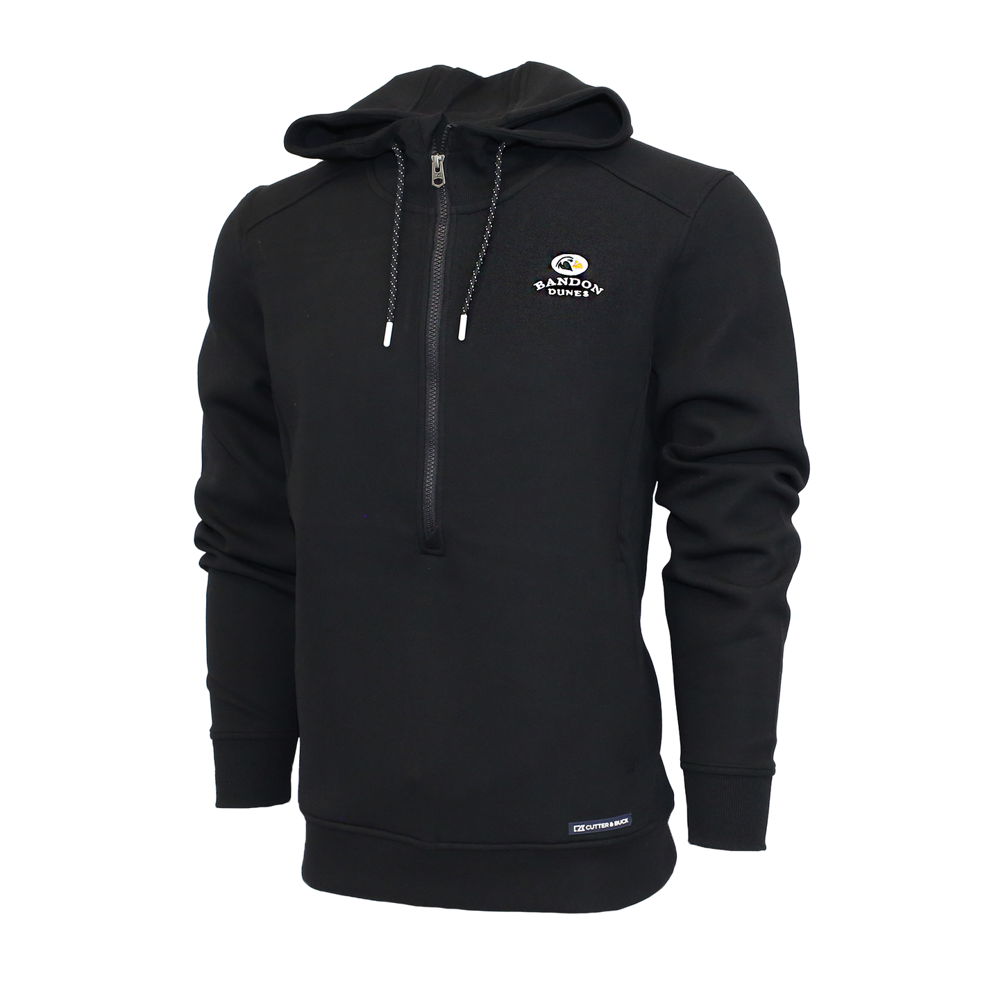 Roam Eco 1/2 Zip Hooded Pullover - Multiple Logos