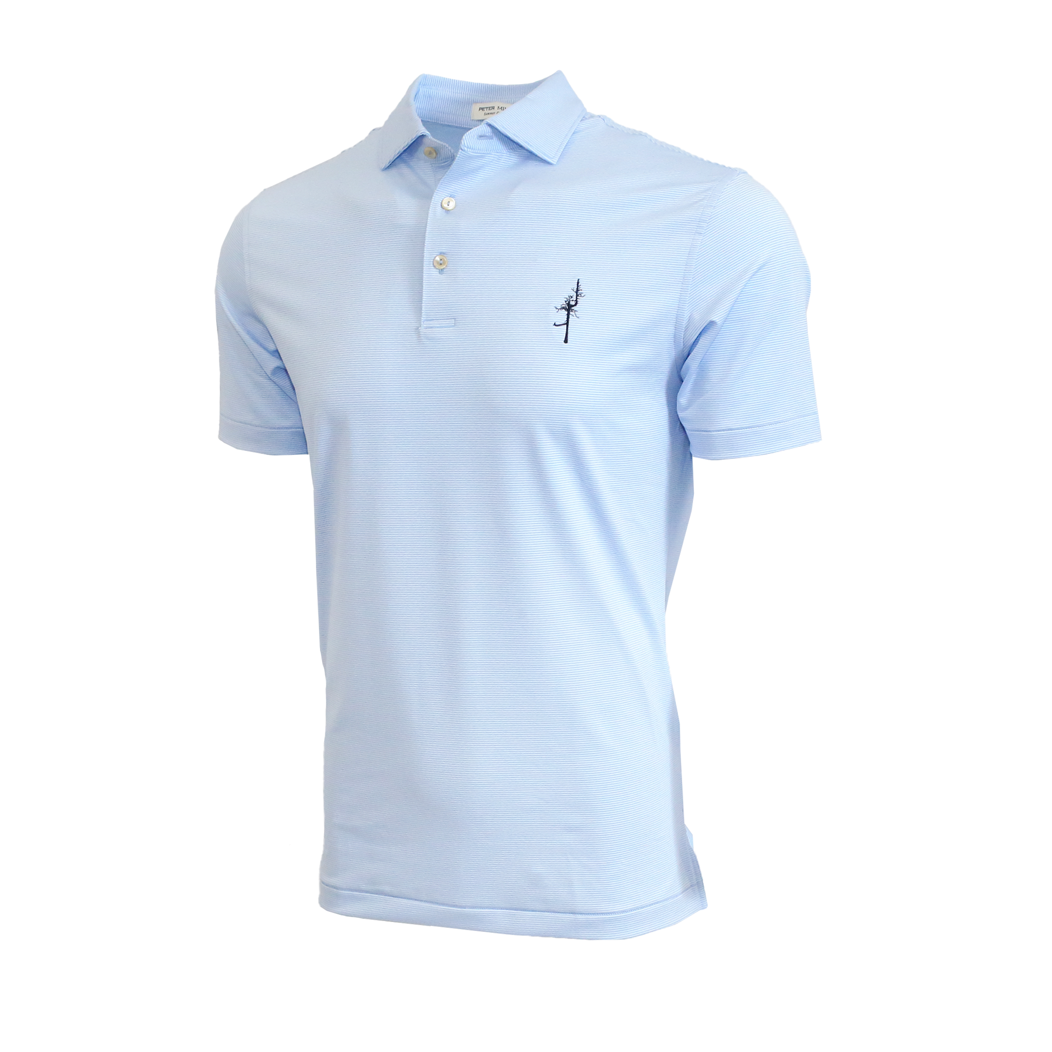 Jubilee Stripe Performance Polo- All Logos – BandonDunesGolfShop.com