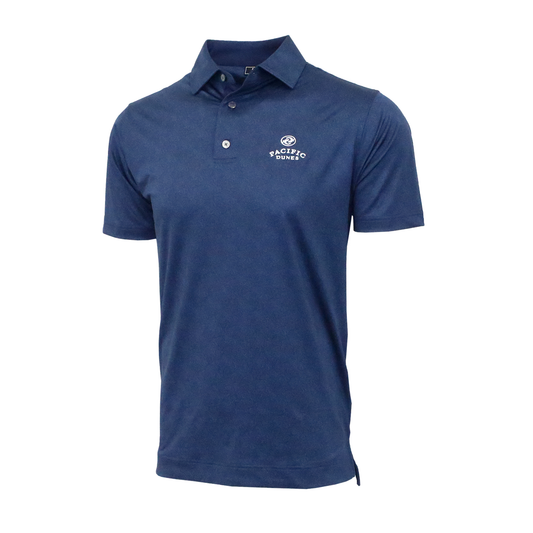 Speckle Lisle Polo - Pacific Dunes