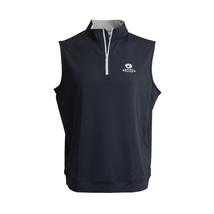 Galway Performance 1/4 Zip Black Vest- All Logos