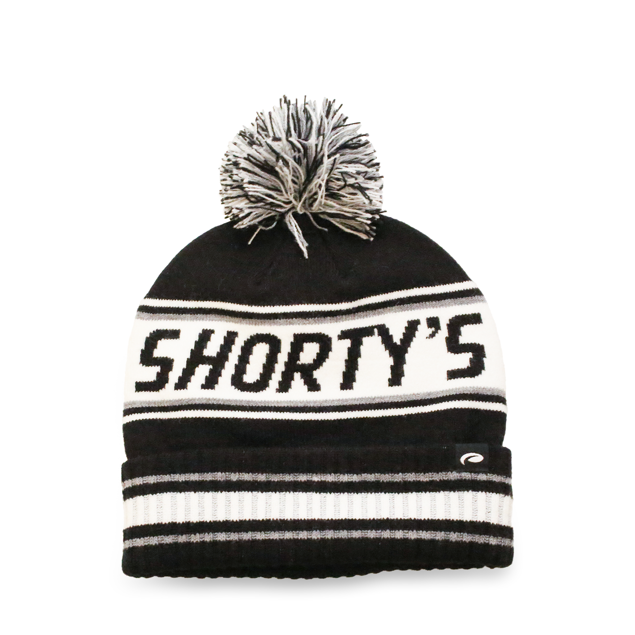 Dolce & Gabbana Black White Striped Angora Knitted Beanie One Size Women\'s Hat GXK63TJEMQ5_B1622_0.jpg main image 4