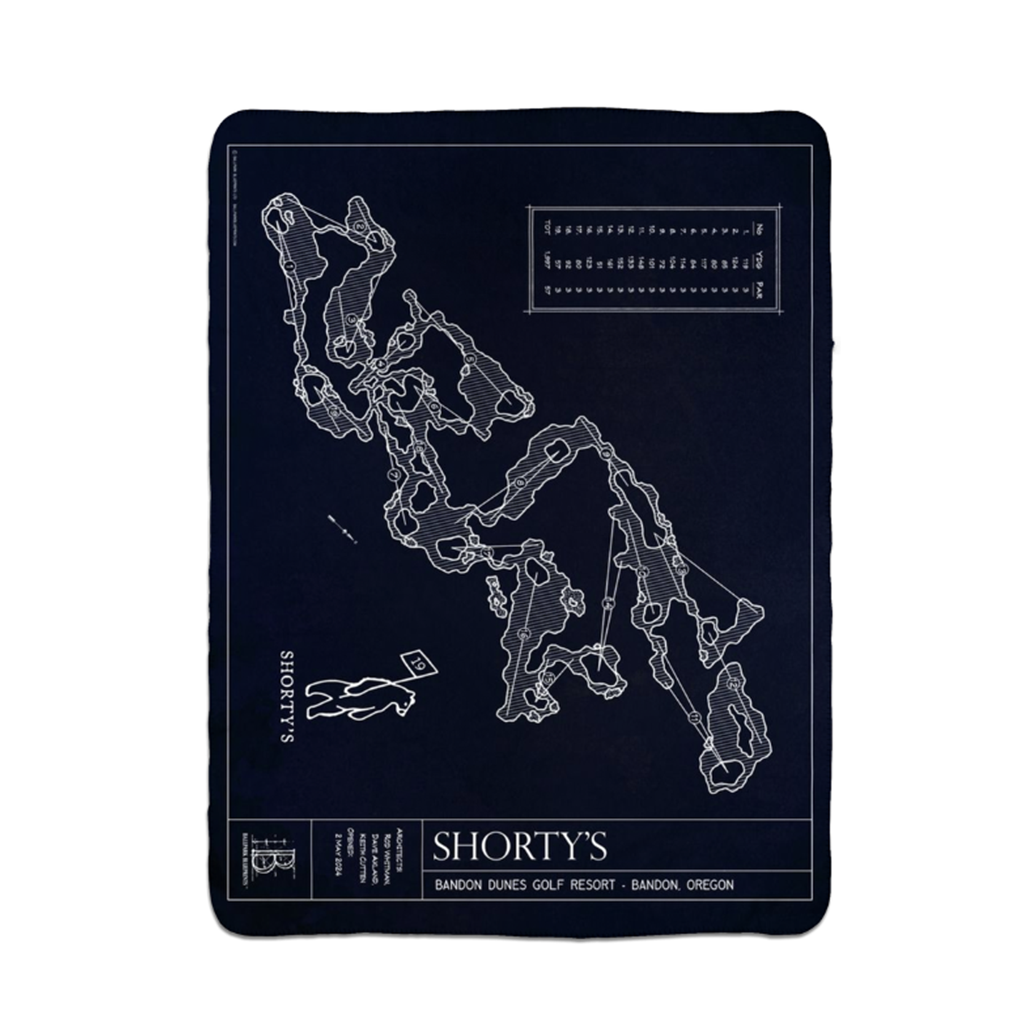 Fleece Stadium Blankets - All Logos – BandonDunesGolfShop.com