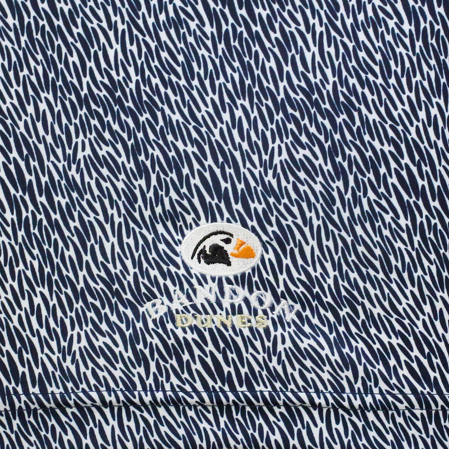 Feather Print Polo - Bandon Dunes