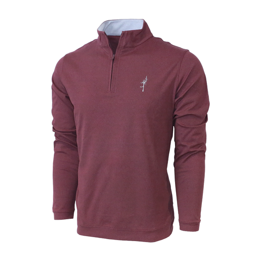 Ardent Air 1/4 Zip Pullover - Ghost Tree