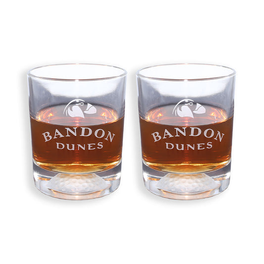 Set of Two Rocks Glasses- Bandon Dunes