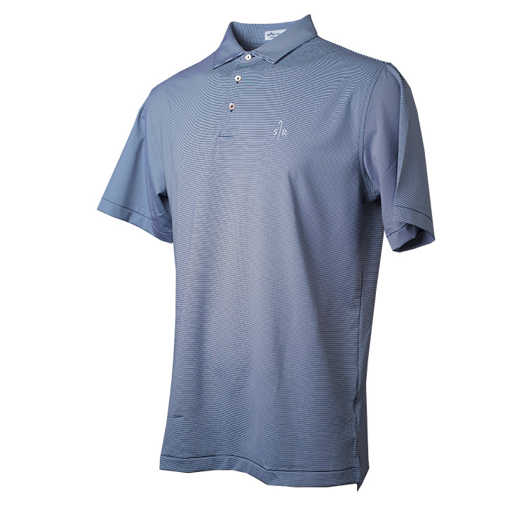 Jubilee Stripe Performance Polo- All Logos