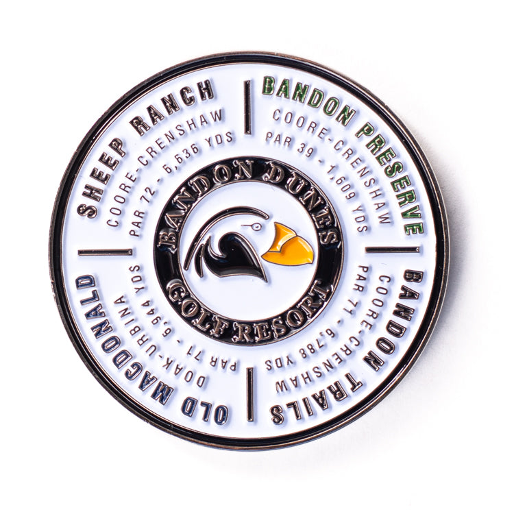 Bandon Dunes Resort Ballmark Coin