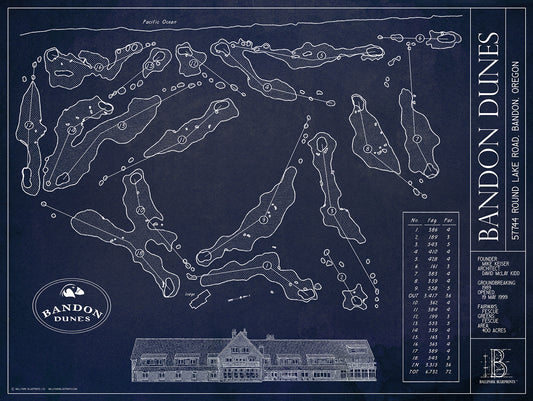 Ballpark Blueprint - Print